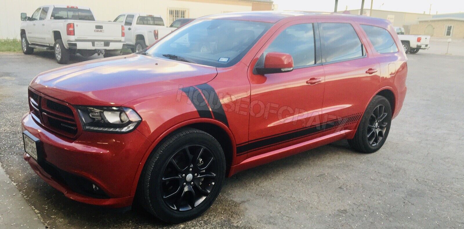 Fender hashes & rocker stripes fit any model 2010 2011 2012 2013 2014 2015 2016 2017 2018 2019 2020 Dodge Durango